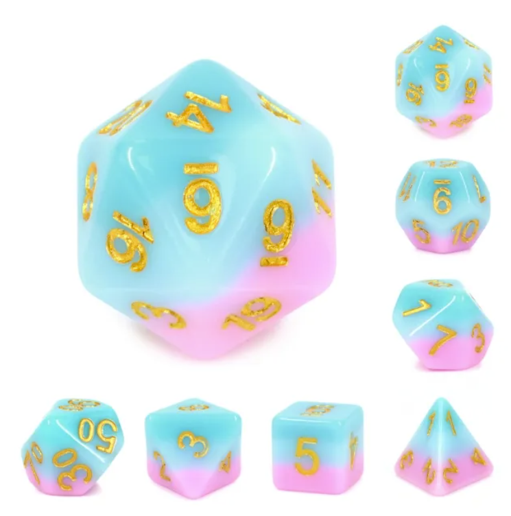 A&H Dice: Luxury Dream - Poly 7 Die Set - Evolution TCG