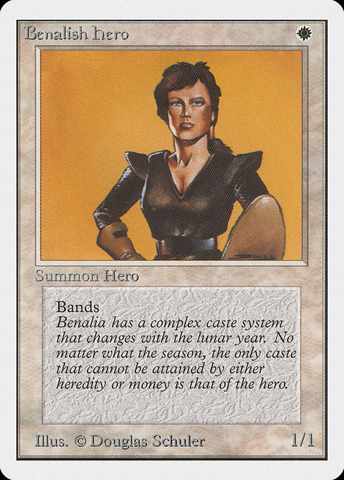 Benalish Hero [Unlimited Edition] - Evolution TCG
