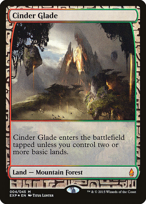 Cinder Glade [Zendikar Expeditions] - Evolution TCG