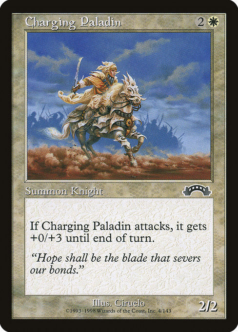 Charging Paladin [Exodus] - Evolution TCG