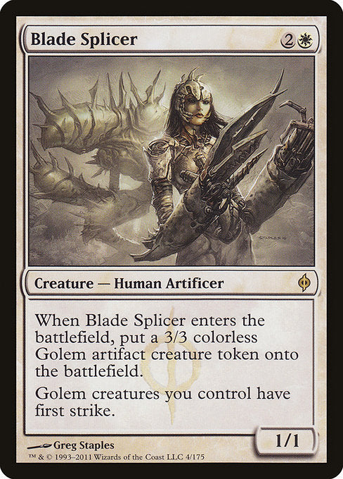 Blade Splicer [New Phyrexia] - Evolution TCG