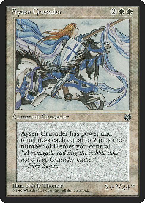 Aysen Crusader [Homelands] - Evolution TCG