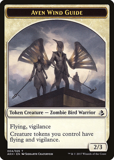 Aven Wind Guide Token [Amonkhet Tokens] - Evolution TCG