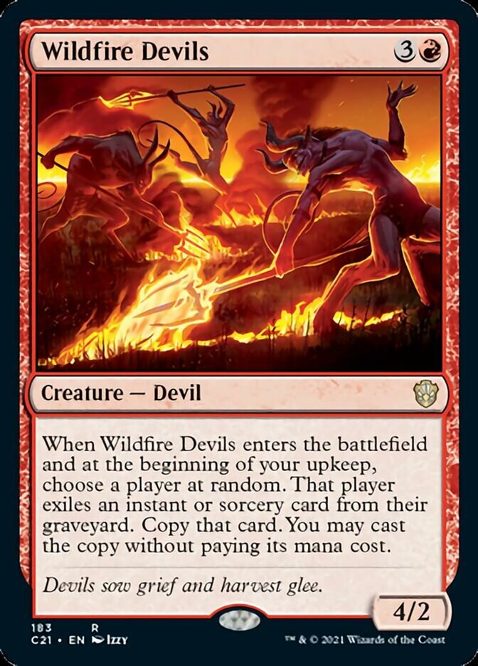 Wildfire Devils [Commander 2021] - Evolution TCG
