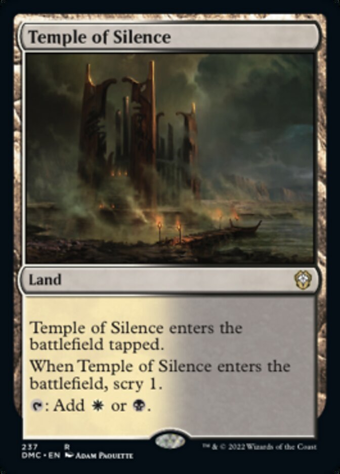 Temple of Silence [Dominaria United Commander] - Evolution TCG