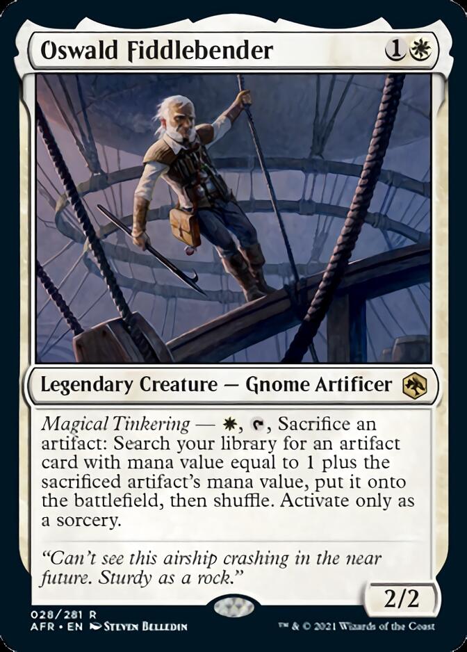 Oswald Fiddlebender [Dungeons & Dragons: Adventures in the Forgotten Realms] - Evolution TCG