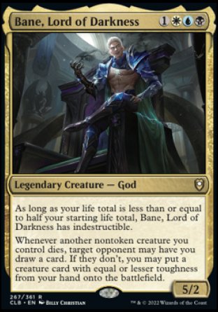 Bane, Lord of Darkness [Commander Legends: Battle for Baldur's Gate] - Evolution TCG
