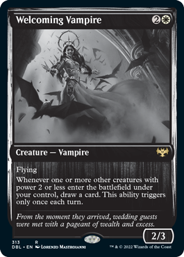 Welcoming Vampire [Innistrad: Double Feature] - Evolution TCG