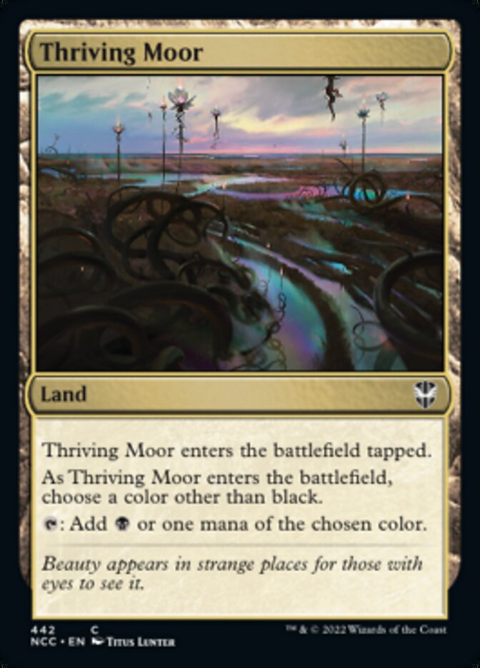 Thriving Moor [Streets of New Capenna Commander] - Evolution TCG