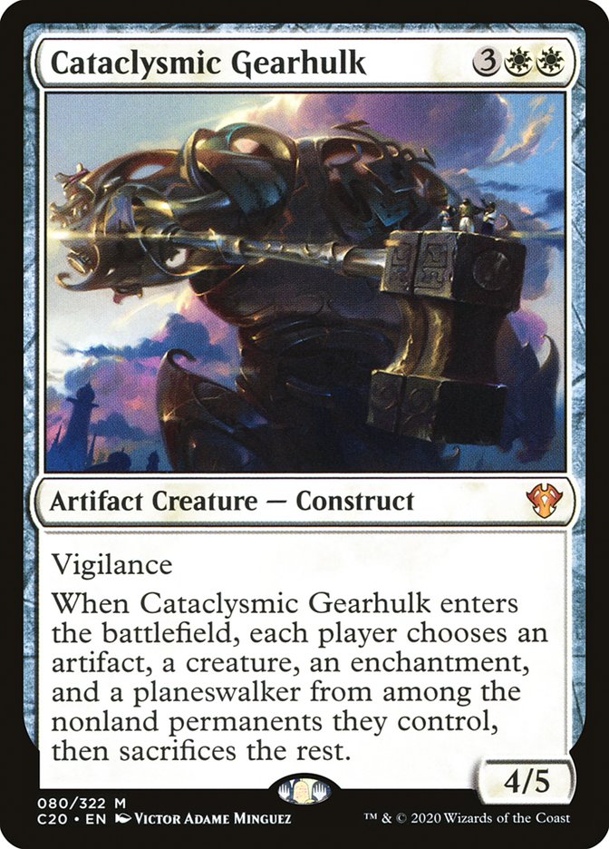 Cataclysmic Gearhulk [Commander 2020] - Evolution TCG