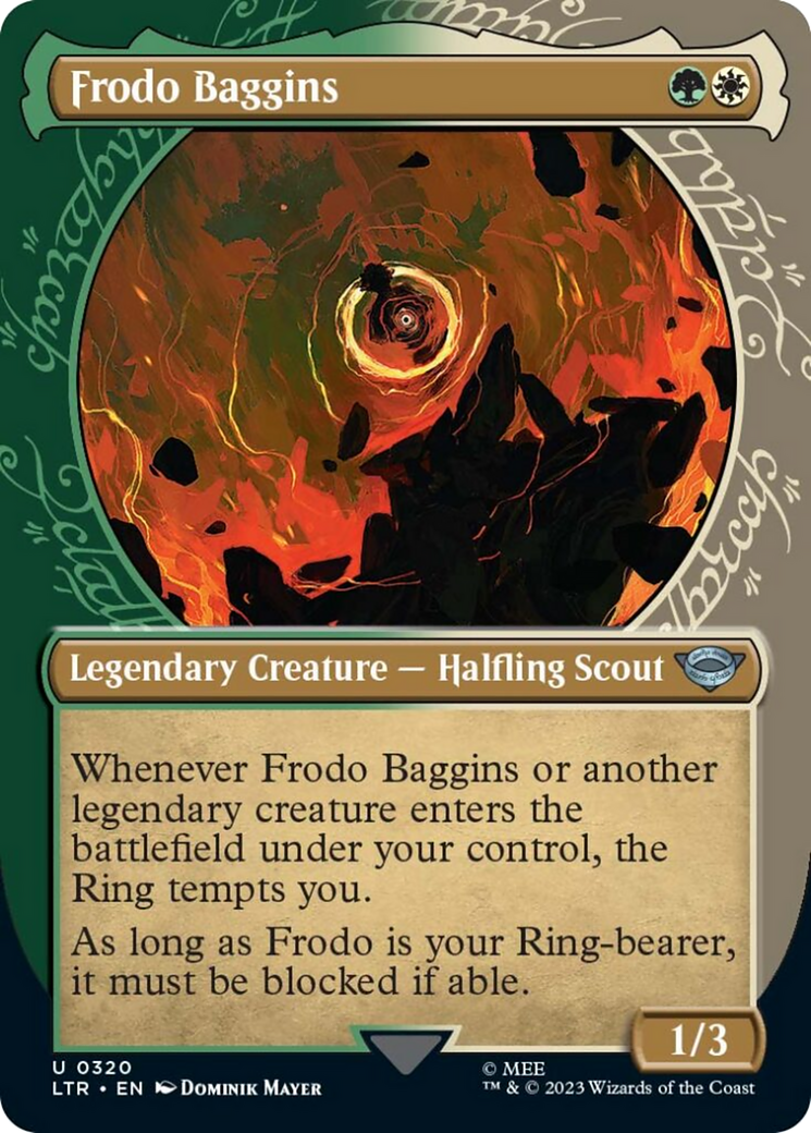 Frodo Baggins (Showcase Ring Frame) [The Lord of the Rings: Tales of Middle-Earth] - Evolution TCG