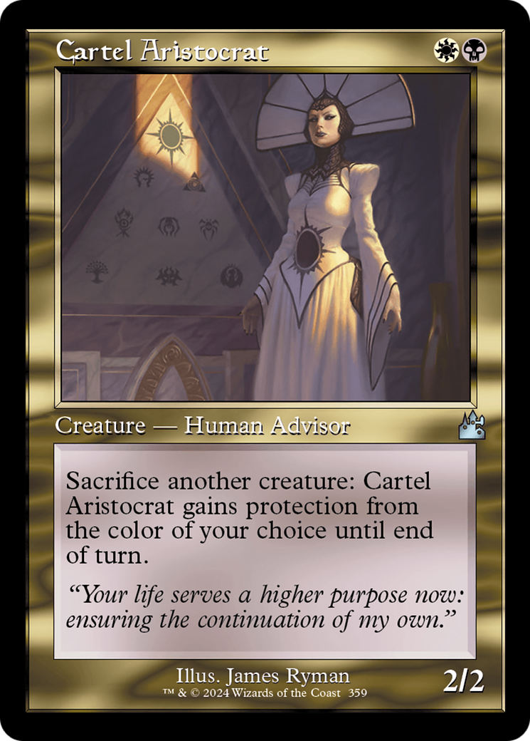 Cartel Aristocrat (Retro Frame) [Ravnica Remastered] - Evolution TCG