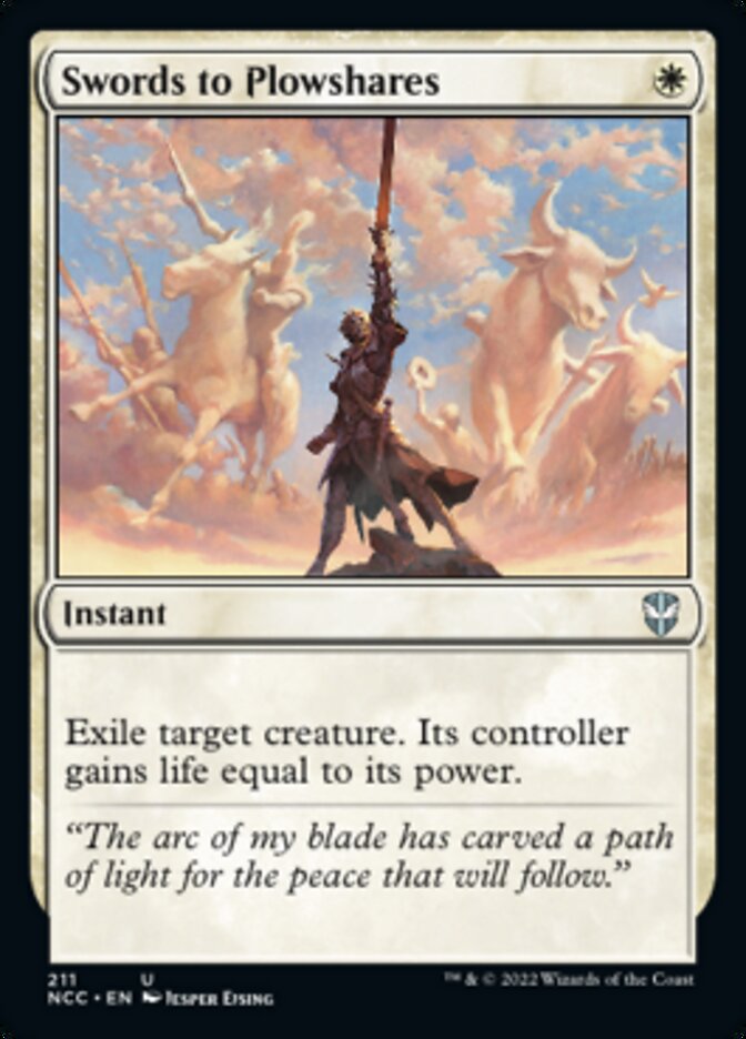 Swords to Plowshares [Streets of New Capenna Commander] - Evolution TCG