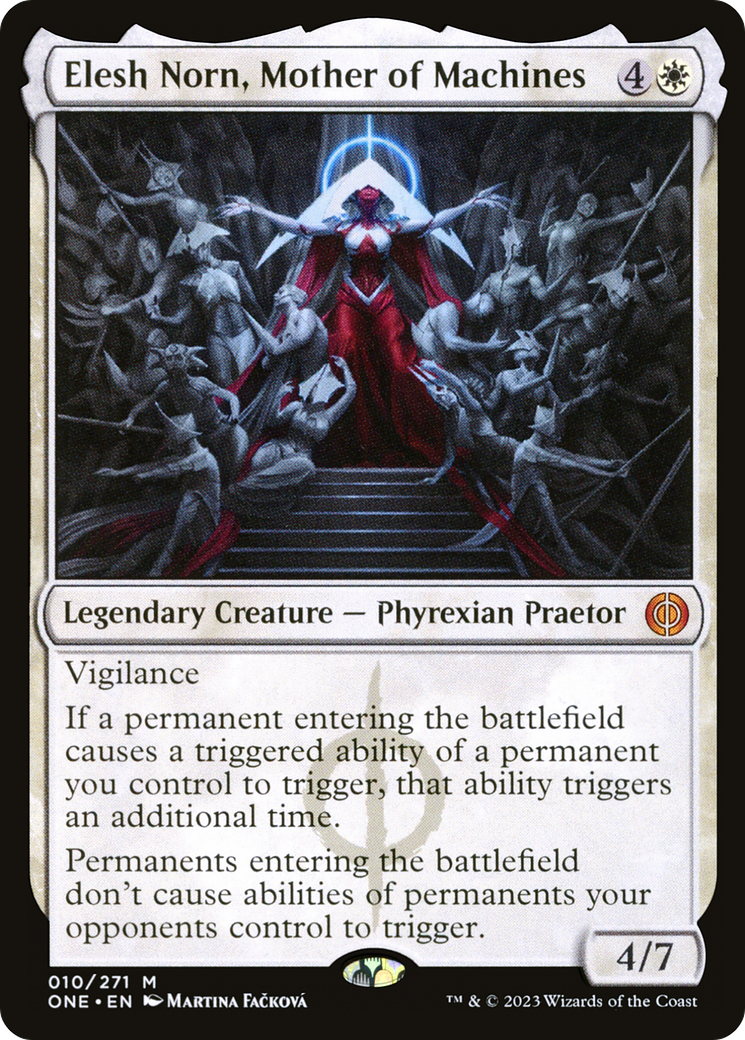 Elesh Norn, Mother of Machines [Phyrexia: All Will Be One] - Evolution TCG