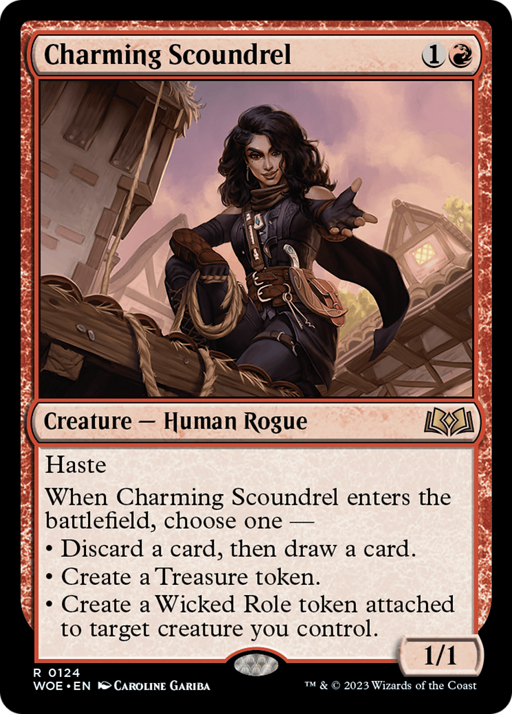 Charming Scoundrel [Wilds of Eldraine] - Evolution TCG