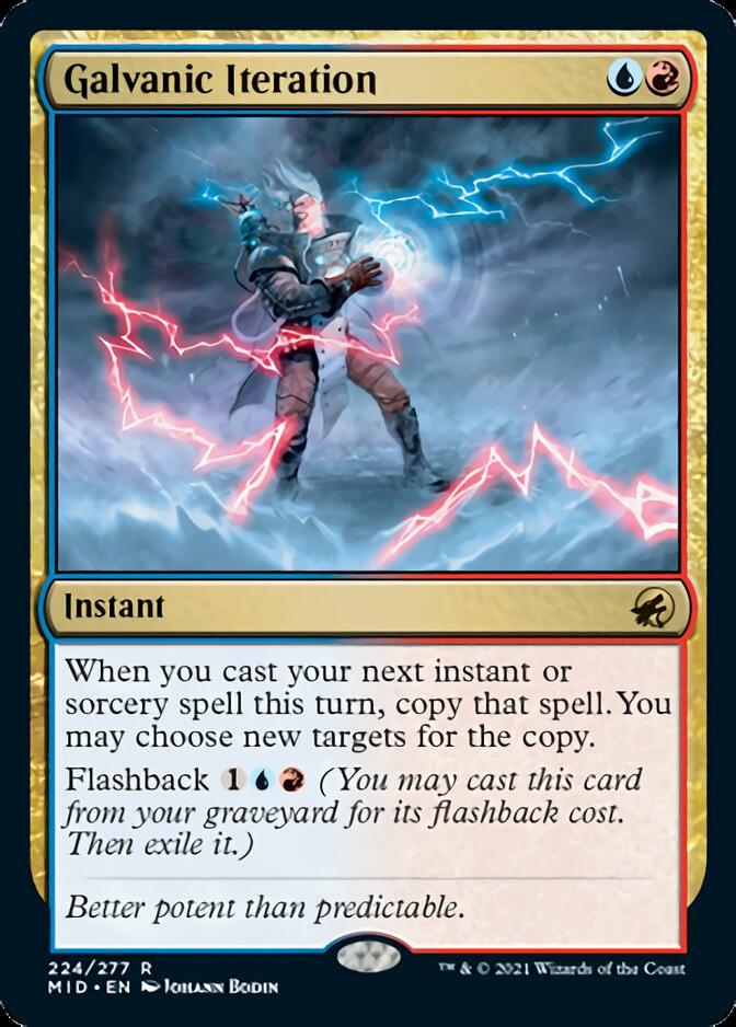 Galvanic Iteration [Innistrad: Midnight Hunt] - Evolution TCG