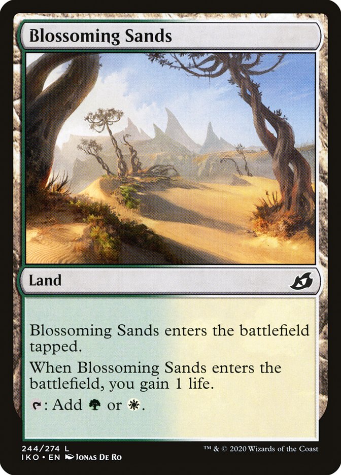 Blossoming Sands [Ikoria: Lair of Behemoths] - Evolution TCG