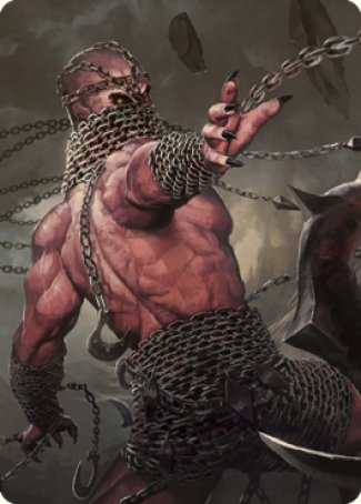 Chain Devil Art Card [Commander Legends: Battle for Baldur's Gate Art Series] - Evolution TCG