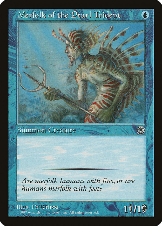 Merfolk of the Pearl Trident [Portal] - Evolution TCG
