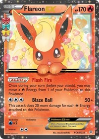Flareon EX (RC6/RC32) [Generations: Radiant Collection] - Evolution TCG