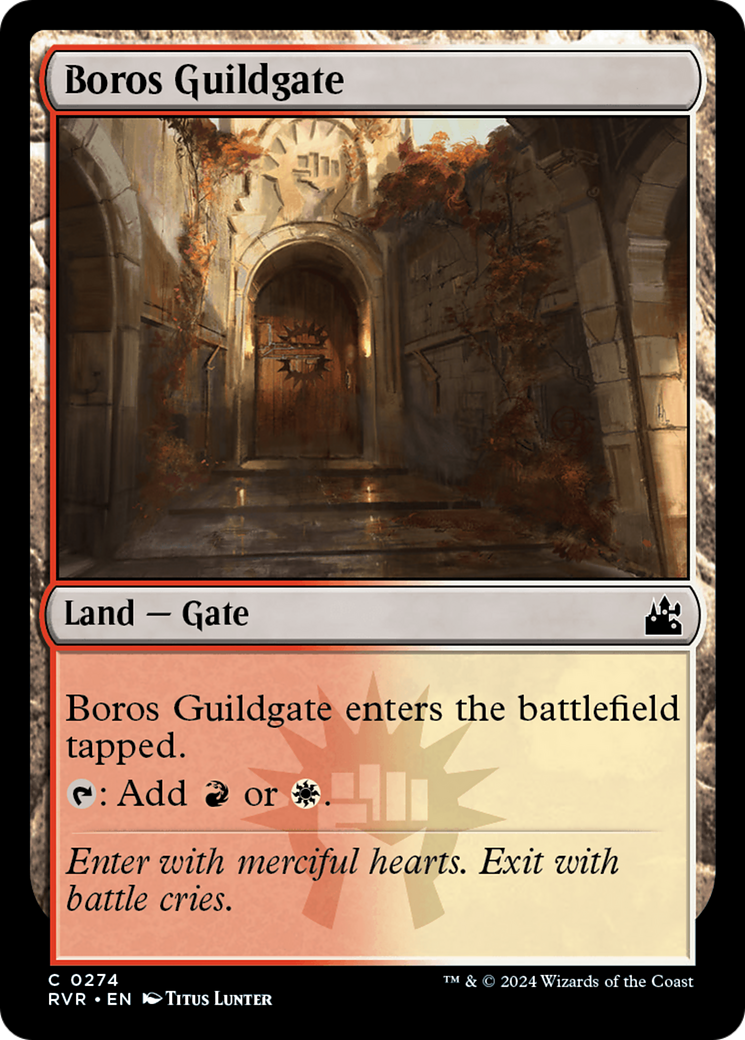 Boros Guildgate [Ravnica Remastered] - Evolution TCG
