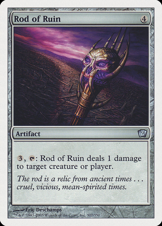Rod of Ruin [Ninth Edition] - Evolution TCG