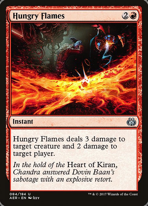 Hungry Flames [Aether Revolt] - Evolution TCG