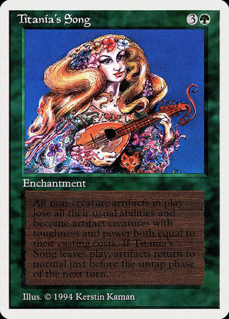 Titania's Song [Summer Magic / Edgar] - Evolution TCG