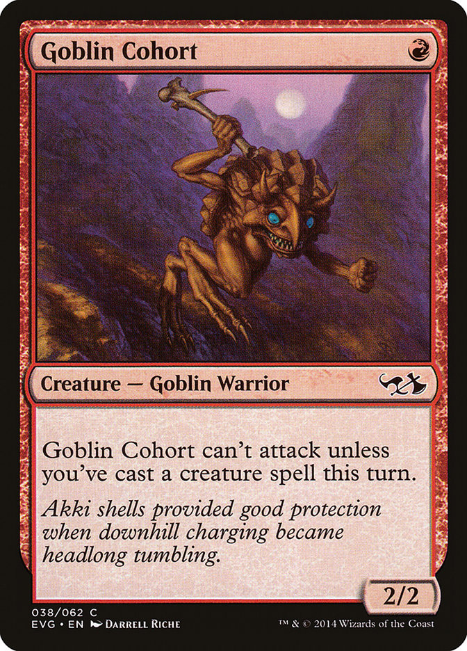 Goblin Cohort (Elves vs. Goblins) [Duel Decks Anthology] - Evolution TCG