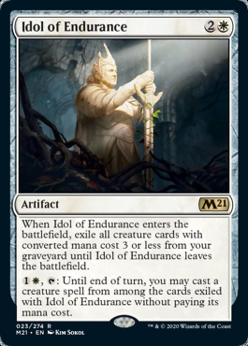 Idol of Endurance [Core Set 2021] - Evolution TCG