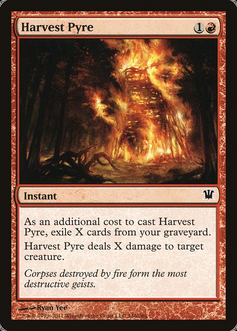 Harvest Pyre [Innistrad] - Evolution TCG