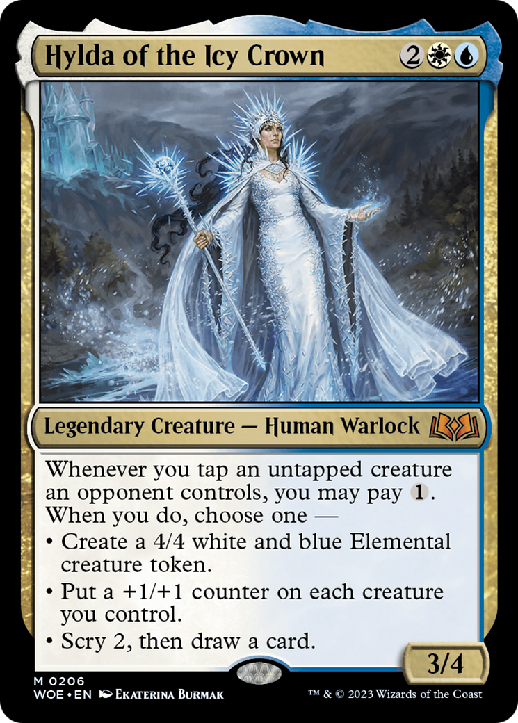 Hylda of the Icy Crown [Wilds of Eldraine] - Evolution TCG