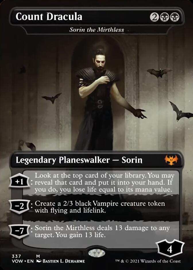 Sorin the Mirthless - Count Dracula [Innistrad: Crimson Vow] - Evolution TCG