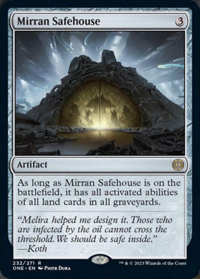 Mirran Safehouse [Phyrexia: All Will Be One] - Evolution TCG