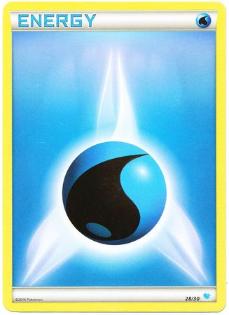 Water Energy (28/30) [XY: Trainer Kit 3 - Suicune] - Evolution TCG