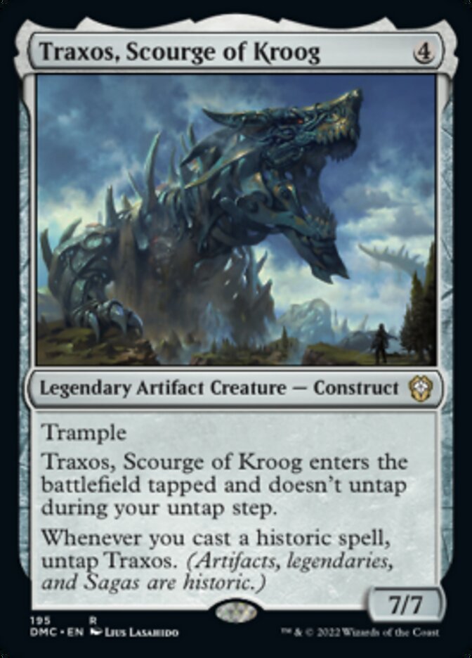 Traxos, Scourge of Kroog [Dominaria United Commander] - Evolution TCG