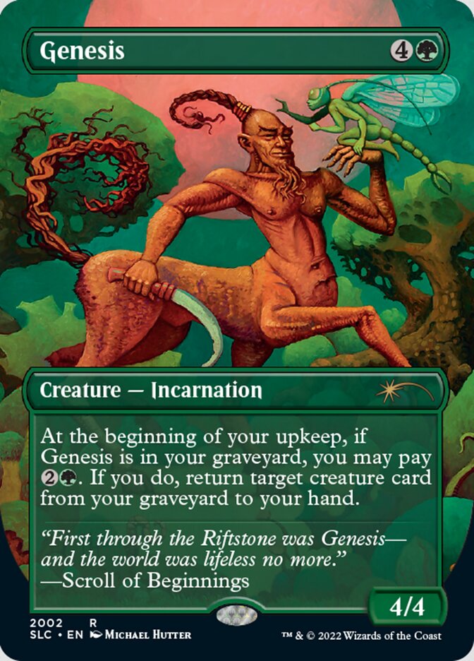 Genesis (Borderless) [Secret Lair 30th Anniversary Countdown Kit] - Evolution TCG