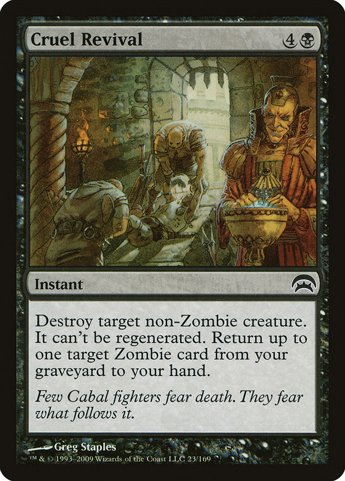 Cruel Revival [Planechase] - Evolution TCG