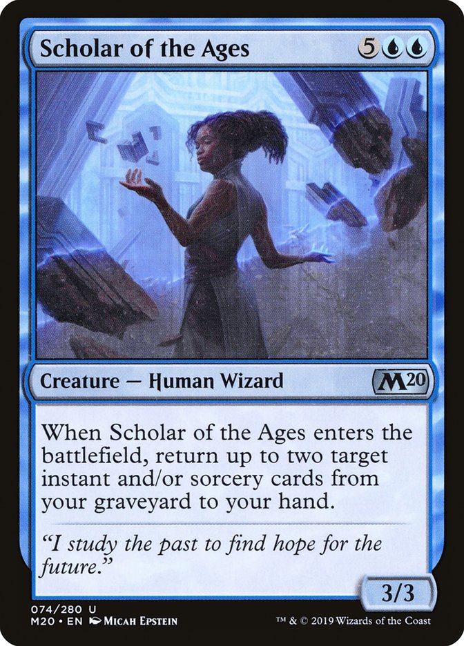 Scholar of the Ages [Core Set 2020] - Evolution TCG