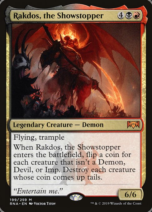 Rakdos, the Showstopper [Ravnica Allegiance] - Evolution TCG