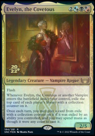 Evelyn, the Covetous [Streets of New Capenna Prerelease Promos] - Evolution TCG
