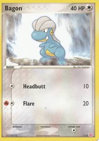 Bagon (1/10) [EX: Trainer Kit - Latias] - Evolution TCG