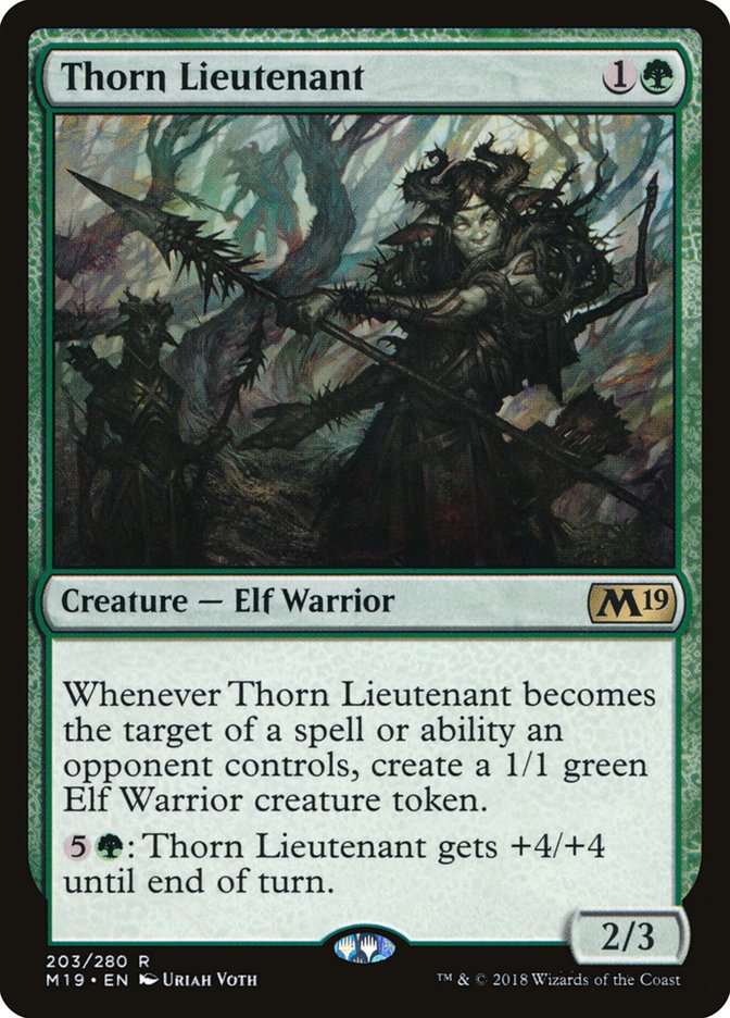Thorn Lieutenant [Core Set 2019] - Evolution TCG