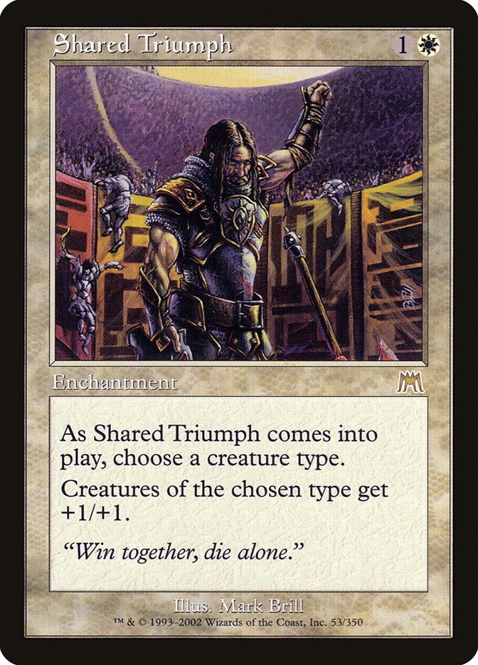 Shared Triumph [Onslaught] - Evolution TCG | Evolution TCG