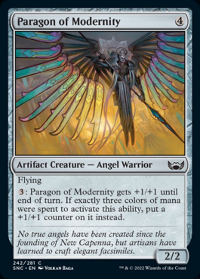 Paragon of Modernity [Streets of New Capenna] - Evolution TCG