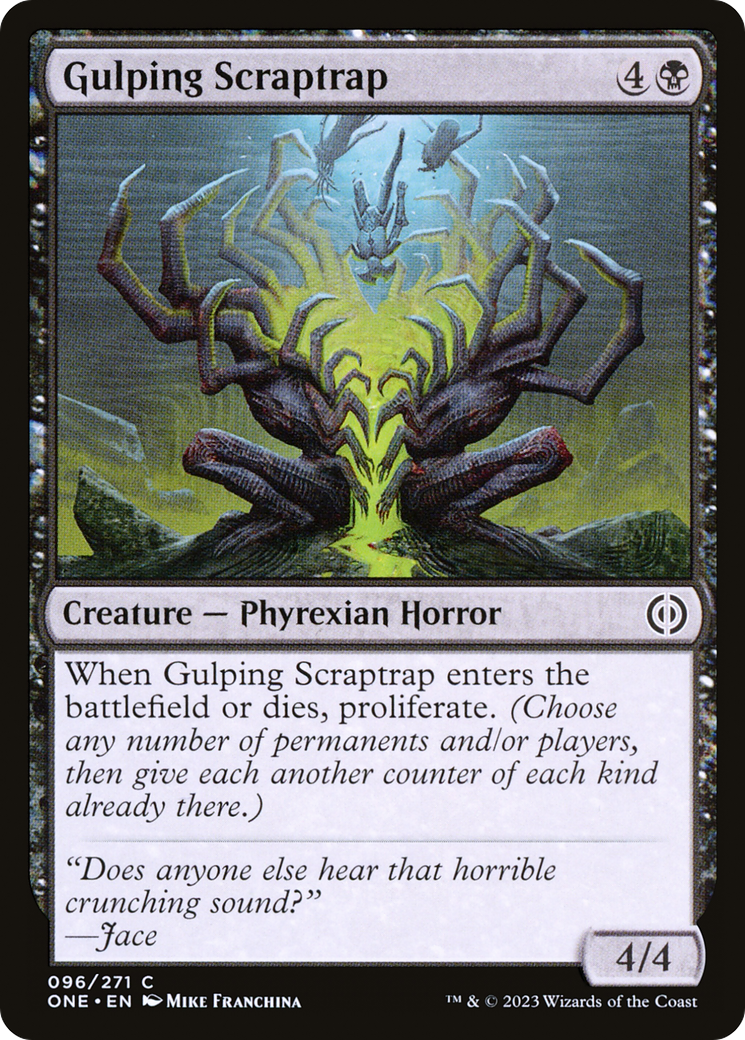 Gulping Scraptrap [Phyrexia: All Will Be One] - Evolution TCG