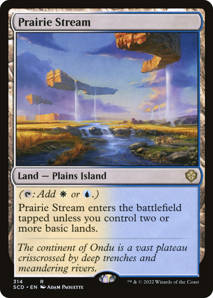 Prairie Stream [Starter Commander Decks] - Evolution TCG