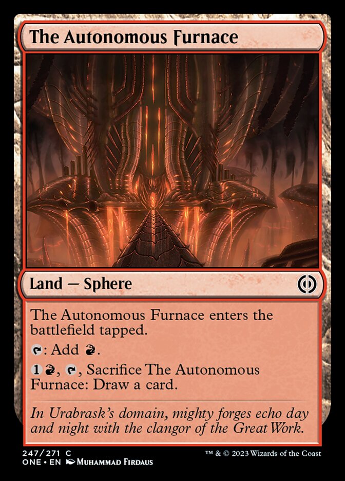 The Autonomous Furnace [Phyrexia: All Will Be One] - Evolution TCG