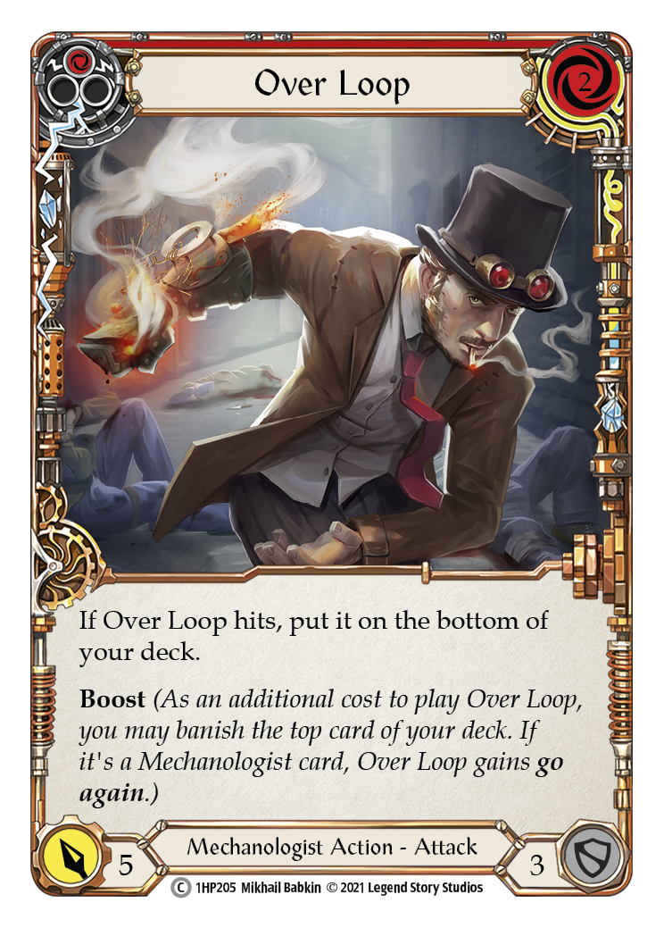 Over Loop (Red) [1HP205] (History Pack 1) - Evolution TCG