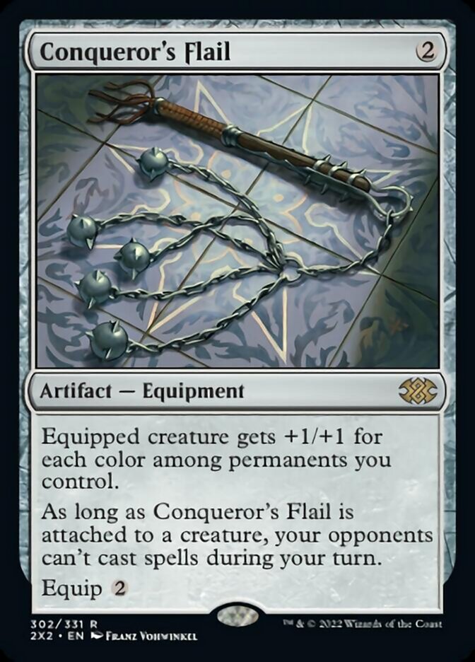 Conqueror's Flail [Double Masters 2022] - Evolution TCG